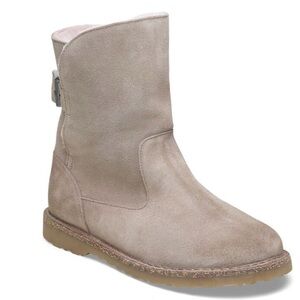 Birkenstock Uppsala Shearling Suede Leather boots.